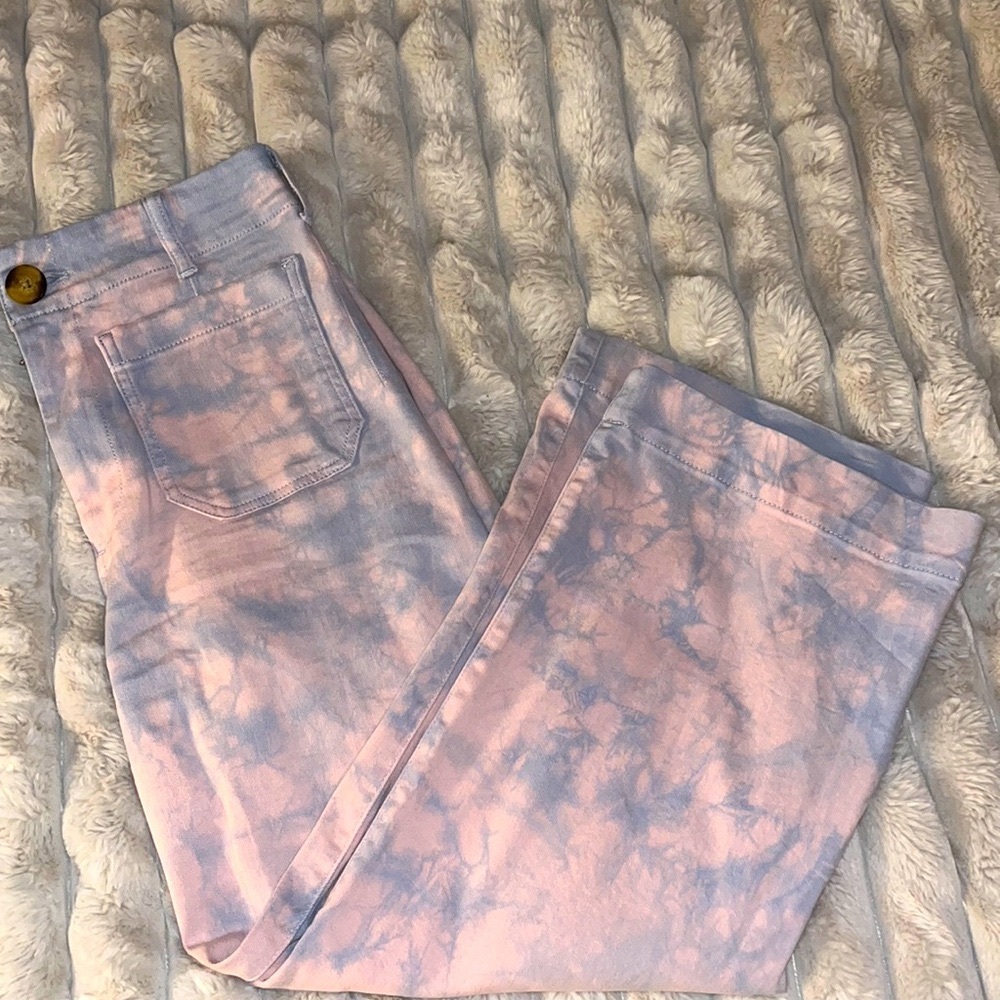 EUC Colette Cotton Candy Tie Dye Jeans